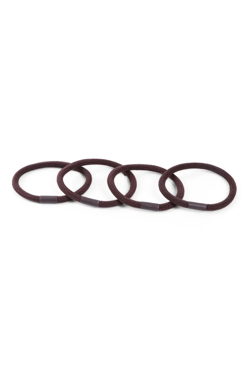 4 Pcs Seamless Fabric Hair Bands for Women JWH000051DARBRO