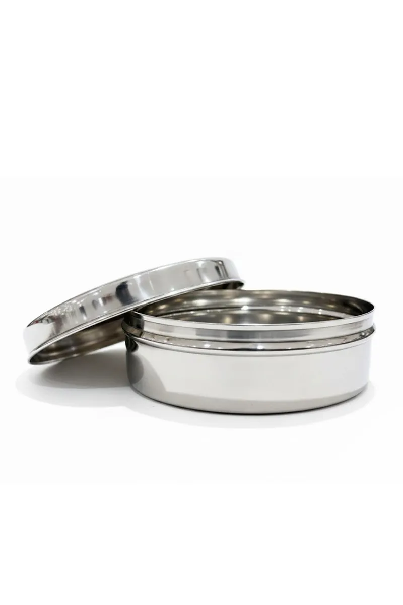 Stainless Steel Oval Tiffin Box - Medium