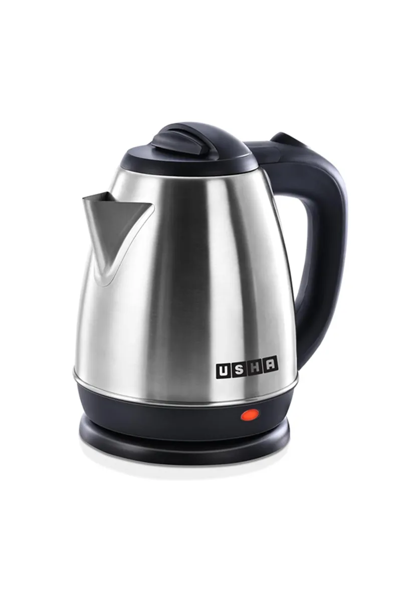 Usha 1.5 Ltr Stainless Steel Electric Kettle (Silver)