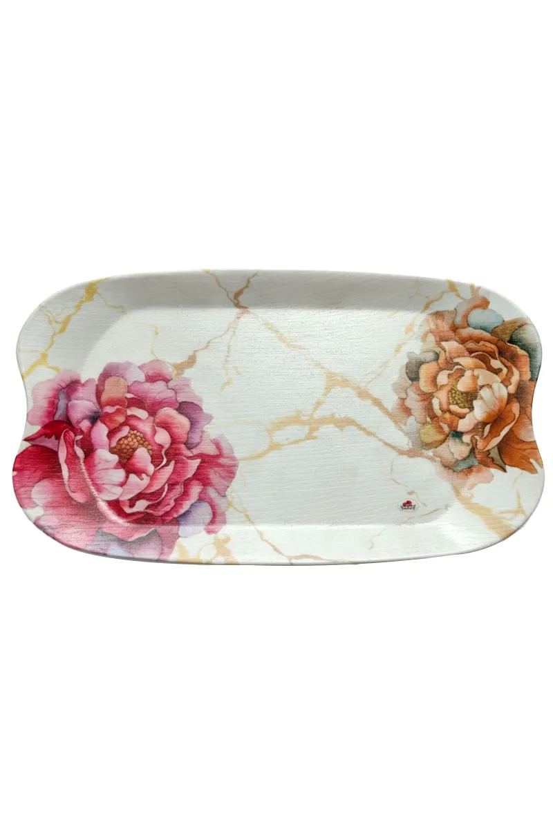 Melamine Serving Tray, Large - 1 PC Assorted Designs