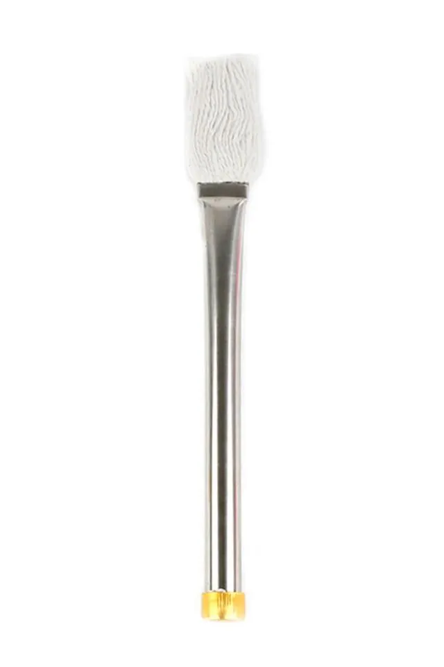 Steel & Cotton Pipe Ghee Brush / Spreader - PORUR POHK1105SPRSIL