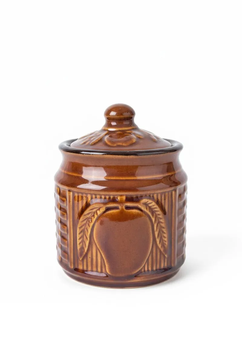 Ceramic Jaadi / Jar with Lid - Medium