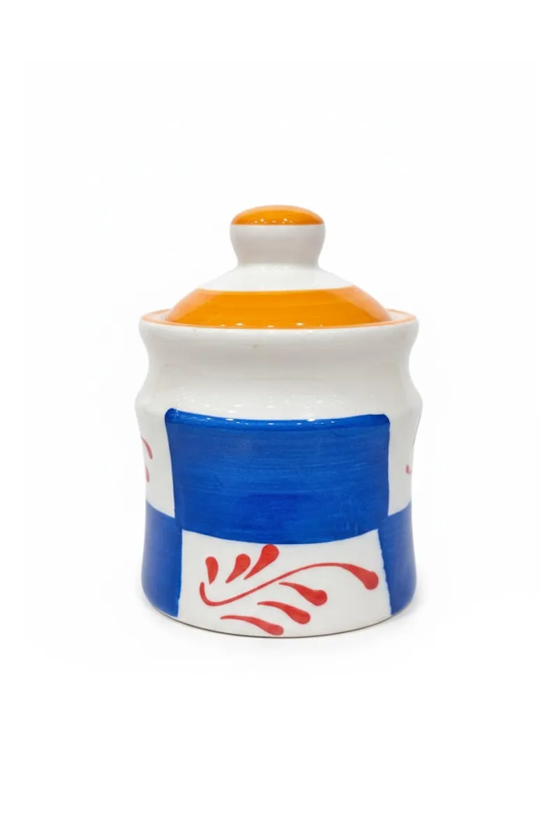 Ceramic Jar / Jaadi with Lid - PORUR POHK1109JAAASS