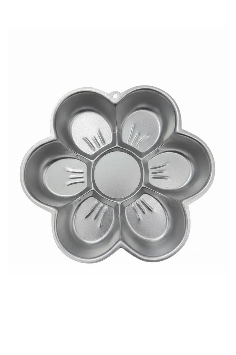 Aluminium Daisy Flower Shape Cake Mould - 1pc