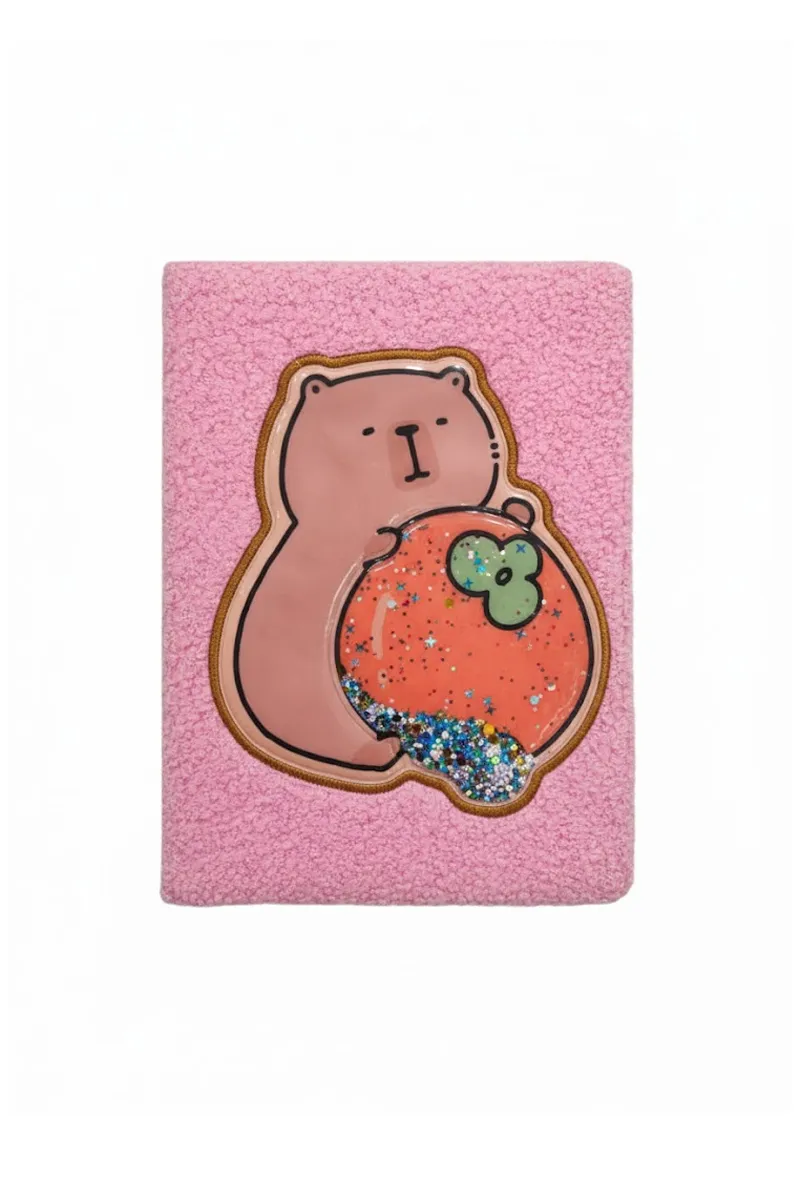 Bear Design Mini Cute Diary - 1 Pc (Assorted) - PORUR POST0128DIARY