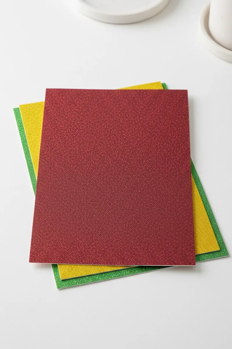 Art & Craft Glitter Sheet - Multicolor