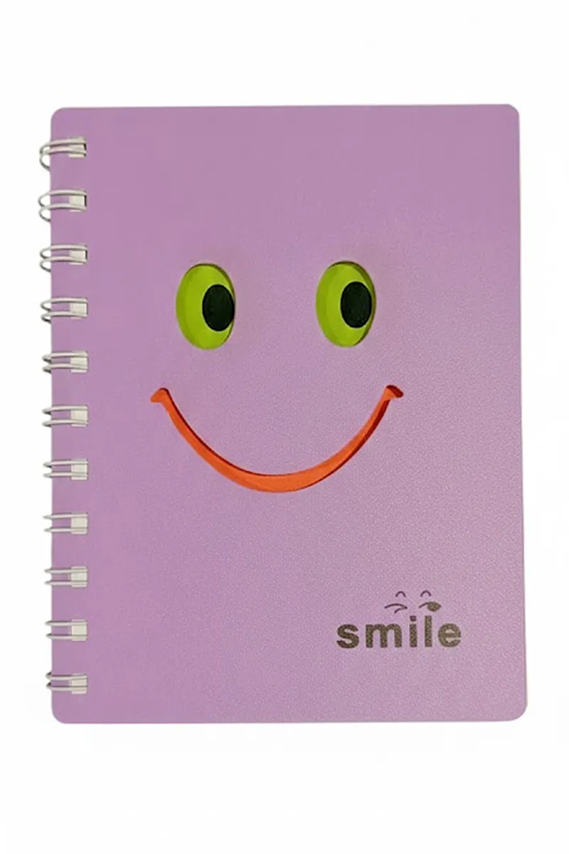 Multi-use Smiley Notebook - Pack of 1 PORUR POST0181NOTEBK