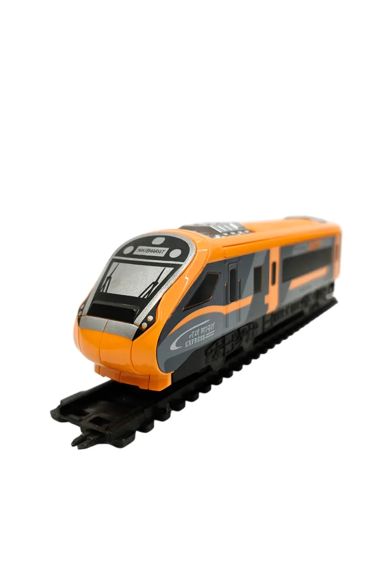Nav Bharat Electric Saffron Express Toy Train Set