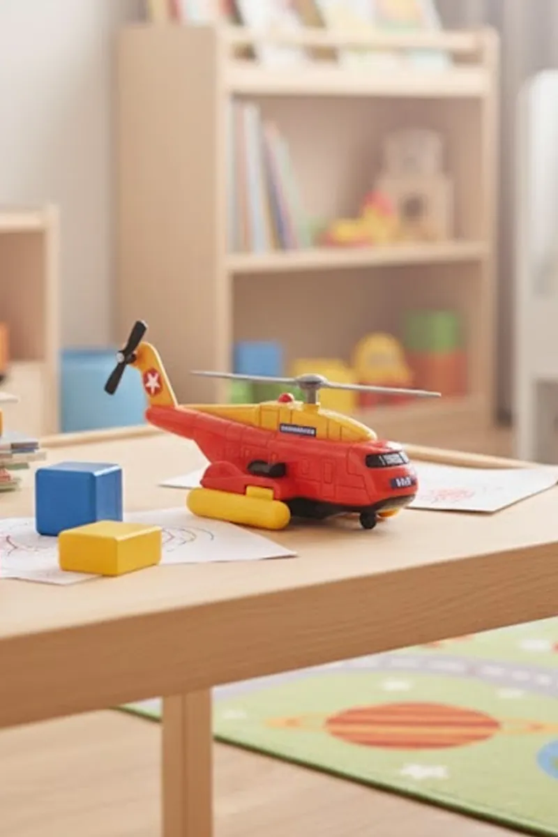 Fly High Action Rescue Helicopter Toy